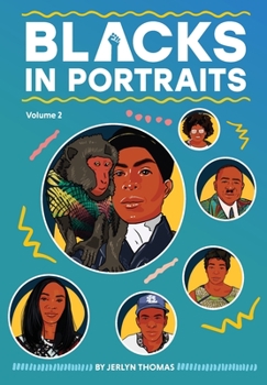 Paperback Blacks in Portraits Volume 2 [Large Print] Book