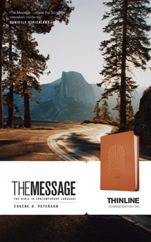 Imitation Leather The Message Thinline (Leather-Look, Sunrise British Tan) Book