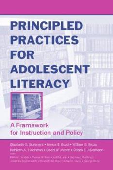 Paperback Principled Practices for Adolescent Literacy: A Framework for Instruction and Policy Book