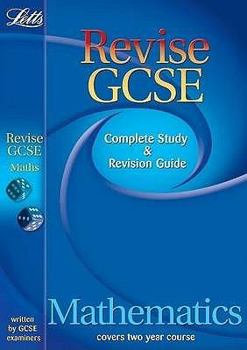 Paperback Revise GCSE Maths Study Guide (2010/2011 Exams Only) (GCSE Study Guide) Book