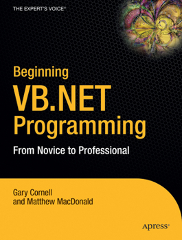 Paperback Beginning VB.NET: From Novice to Professional Book