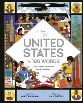 Hardcover The United States in 100 Words Book