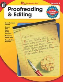 Paperback The 100+ Series Proofreading & Editing, Grade 5 Book
