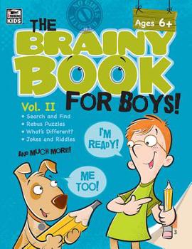 Paperback Brainy Book for Boys, Volume 2 Activity Book, Grades 1 - 4 Book