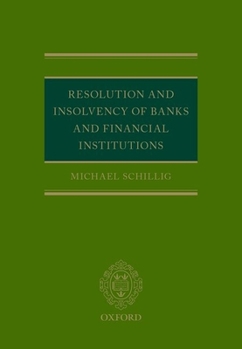 Hardcover Resolution and Insolvency of Banks and Financial Institutions Book