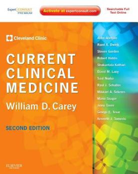 Paperback Current Clinical Medicine [With Access Code] Book