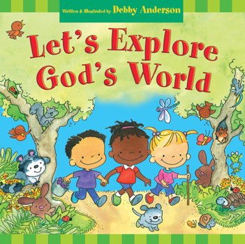 Hardcover Let's Explore God's World Book
