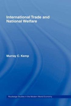 Hardcover International Trade and National Welfare Book