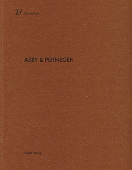 Aeby & Perneger: de Aedibus 27 - Book #27 of the De aedibus