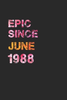 EPIC SINCE JUNE 1988: Awesome ruled notebook