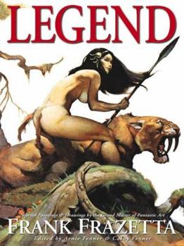 Hardcover Legacy: Selected Paintings and Drawings by the Grand Master of Fantastic Art, Frank Frazetta Book