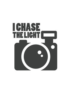 Paperback I chase the Light: Photography Photo Quote Book