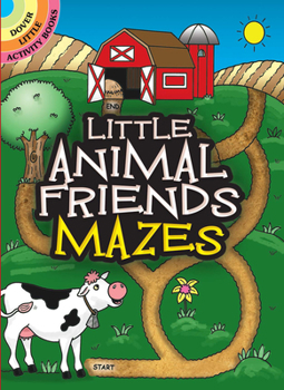 Paperback Little Animal Friends Mazes Book
