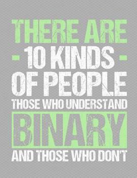 Paperback Binary Notebook - 4x4 Quad Ruled: 8.5 x 11 - 200 Pages - Graph Paper Book