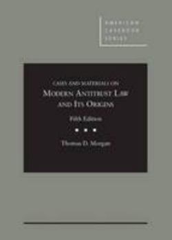 Paperback Cases and Materials on Modern Antitrust Law and It's Origins Book