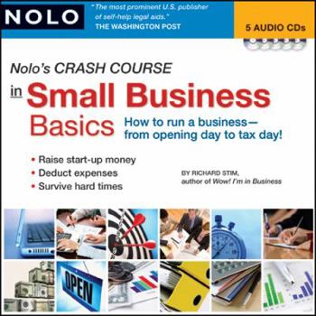 Audio CD Nolo's Crash Course in Small Business Basics Book