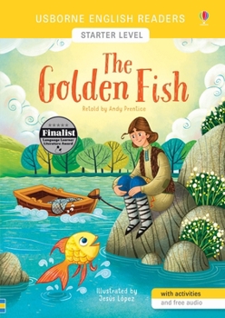 Paperback The Golden Fish - Usborne English Readers Starter Level Book