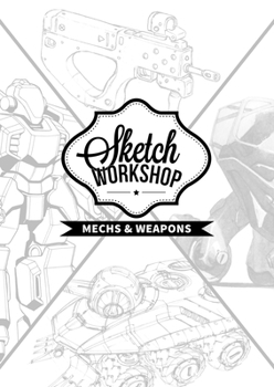 Spiral-bound Sketch Workshop: Mech & Weapon Design Book
