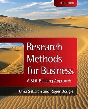 Paperback Research Methods for Business: A Skill-Building Approach Book