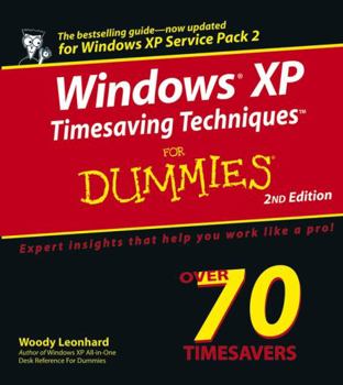 Paperback Windows XP Timesaving Techniques Dummies Book