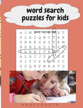 word search puzzles for kids: kids brain teaser book 8.5x11 (21.59 x 27.94 cm) with 40 pages