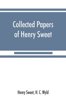 Paperback Collected papers of Henry Sweet Book