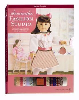 Hardcover-spiral Samantha Fashion Studio [With Reusable Accessory Stickers/Reusable Sticky Dot and Stamp and Stencils and Design Book and 40 Book