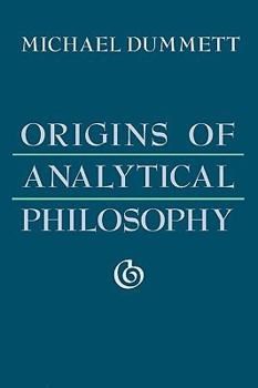 Paperback Origins of Analytical Philosophy Book