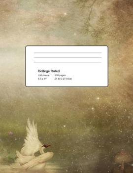 Paperback Romantic Evening Wedding Notebook: College Rule 100 Sheets 200 Pages Book