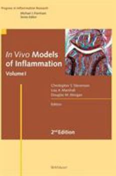 Hardcover In Vivo Models of Inflammation: Volume 1 Book