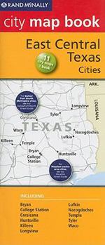 Paperback Rand McNally City Map Book: East Central Texas Cities Book