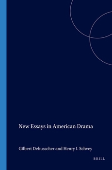 Paperback New Essays in American Drama Book