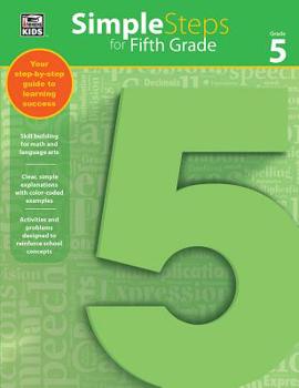 Paperback Simple Steps for Fifth Grade Book