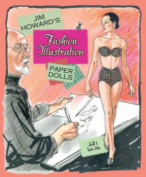Paperback Jim Howard's Fashion Illustration Paper Dolls Book