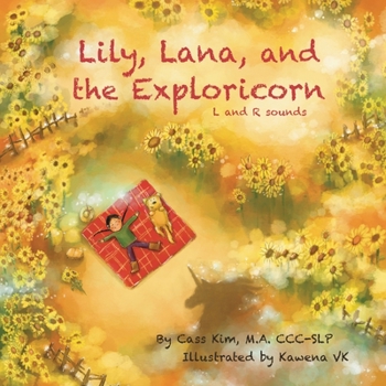 Paperback Lily, Lana, and the Exploricorn: L and R Sounds Book