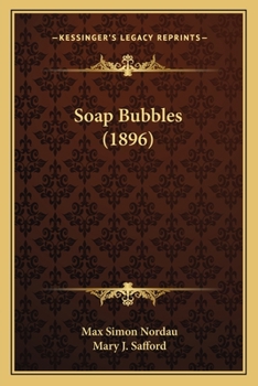 Paperback Soap Bubbles (1896) Book