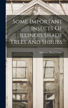 Hardcover Some Important Insects Of Illinois Shade Trees And Shrubs Book