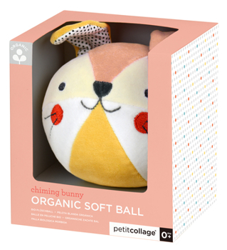 Misc. Chiming Bunny Organic Soft Ball Book