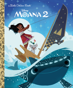 Hardcover Disney Moana 2 Little Golden Book