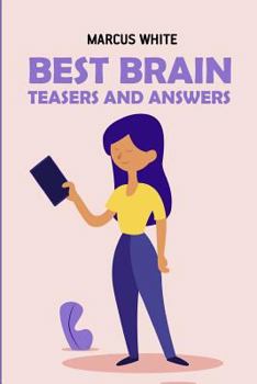 Paperback Best Brain Teasers And Answers: Hitori Puzzles Book