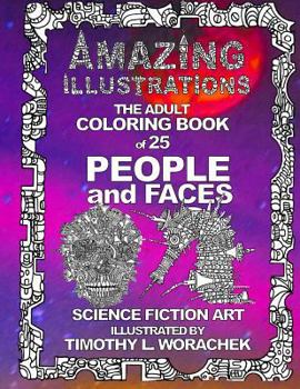 Paperback Amazing Illustrations-PEOPLE and FACES Book