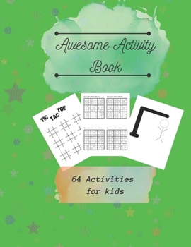 Paperback Awesome Activity Book: 64 Activities for kids Book