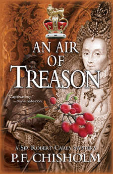 Paperback An Air of Treason: A Sir Robert Carey Mystery [Large Print] Book