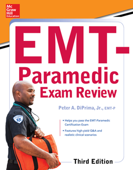 Paperback McGraw-Hill Education's Emt-Paramedic Exam Review, Third Edition Book