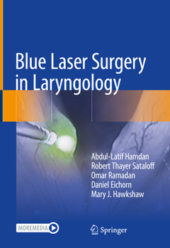 Hardcover Blue Laser Surgery in Laryngology Book