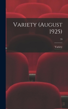 Hardcover Variety (August 1925); 79 Book
