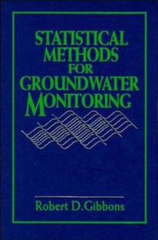 Hardcover Statistical Methods for Groundwater Monitoring Book