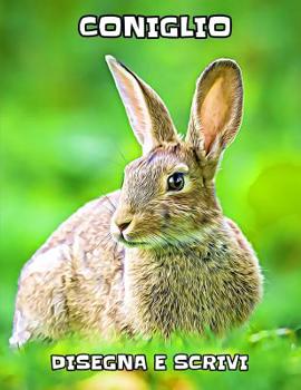 Paperback Coniglio: Disegna e Scrivi [Italian] Book