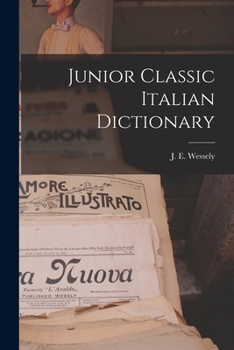 Paperback Junior Classic Italian Dictionary Book