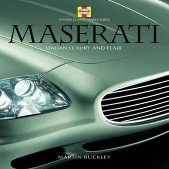Hardcover Maserati: Italian Luxury and Flair Book